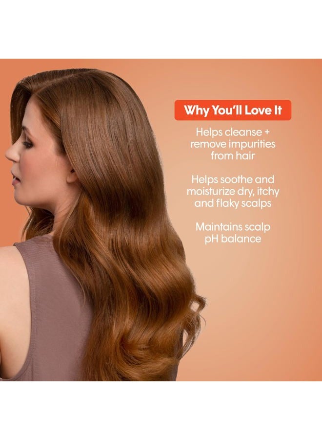 dpHUE ACV Soothing Shampoo, 8.5 oz - Sulfate Free Dry Scalp Shampoo For Color Treated Hair With Apple Cider Vinegar, Ginger Root, Lavender and Aloe - Image 3